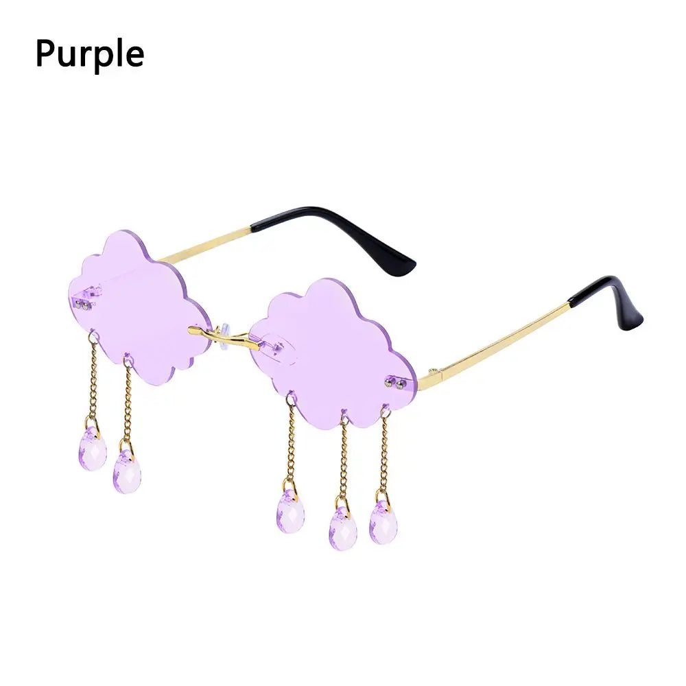 Retro Rimless Sunglasses