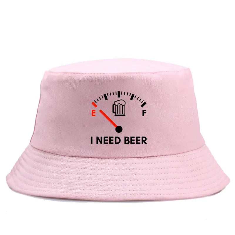 I Need Beer Reversible Bucket Hat