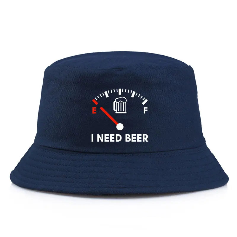 I Need Beer Reversible Bucket Hat