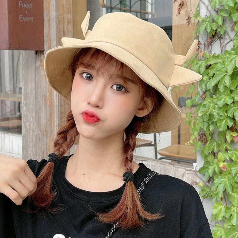 Cow Pattern Bucket hats