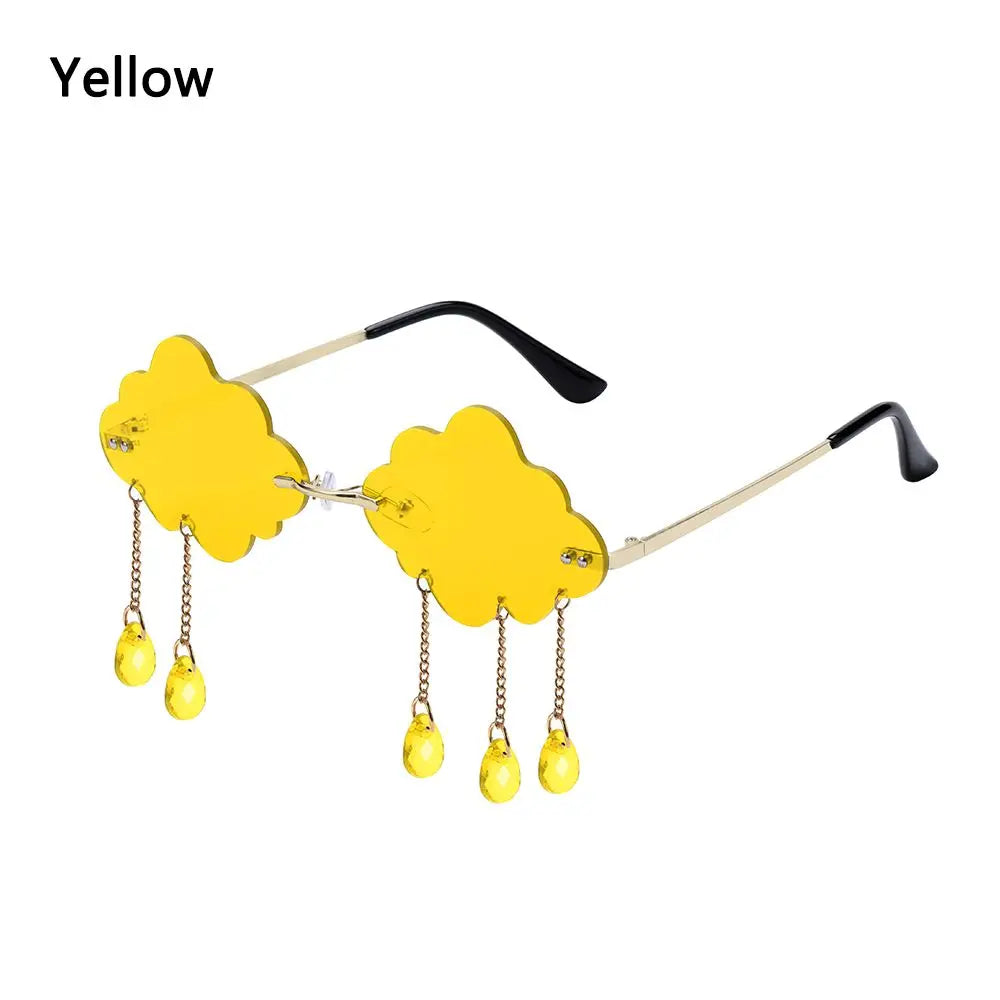 Retro Rimless Sunglasses