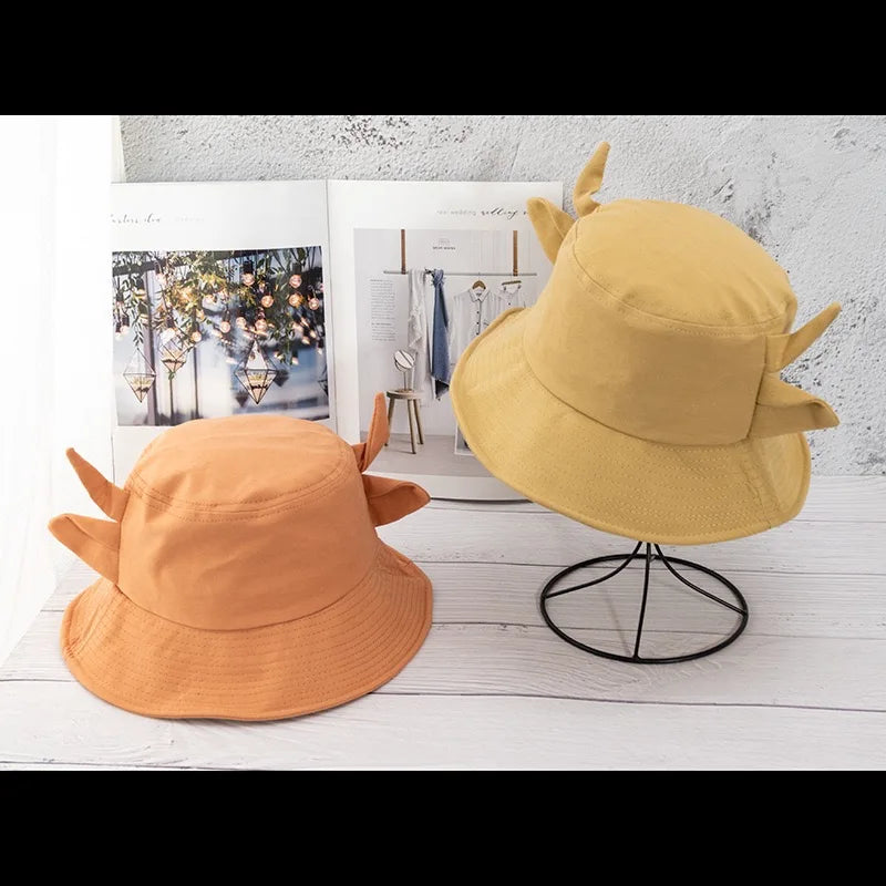 Cow Pattern Bucket hats