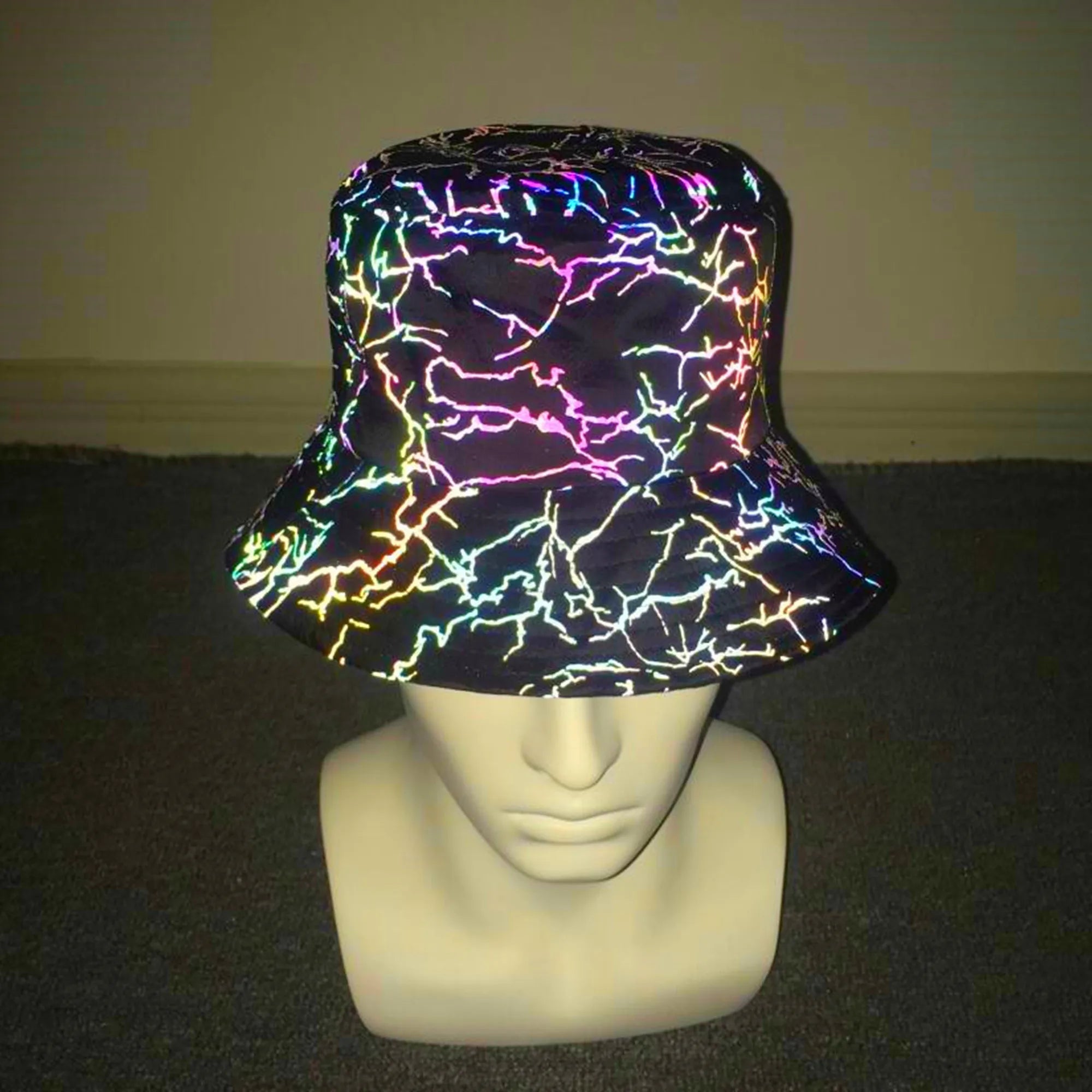 Holographic Reflective Unisex Bucket Hat