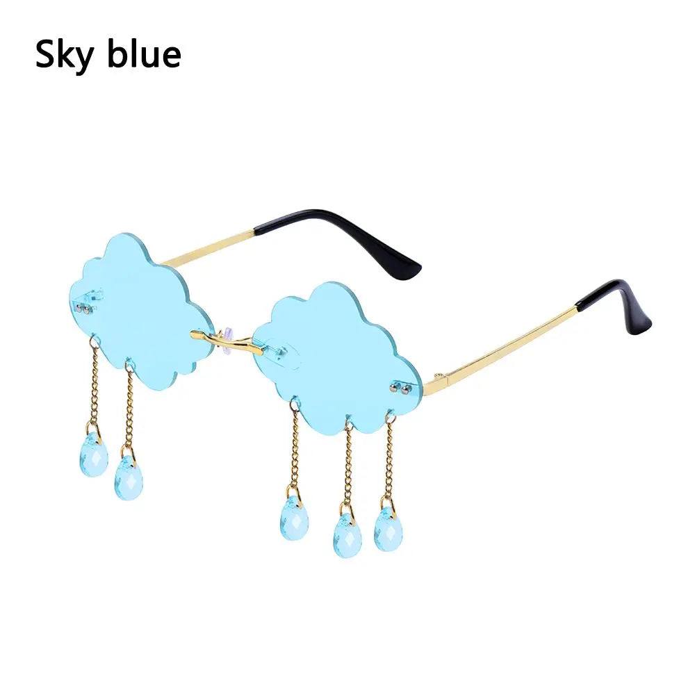 Retro Rimless Sunglasses
