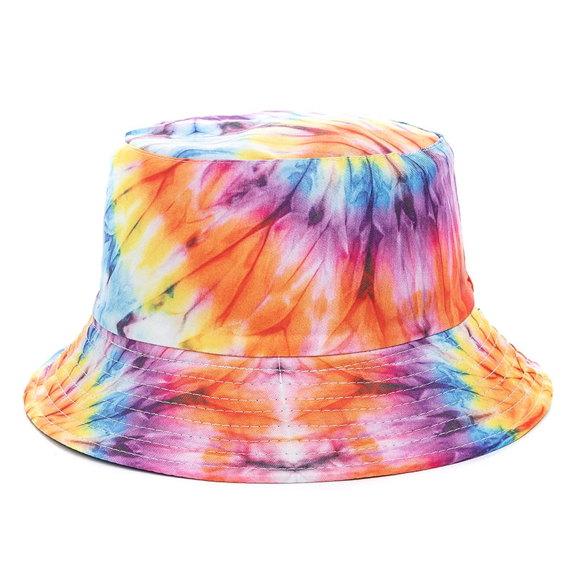 Bucket Hats with fruit and other stuff
