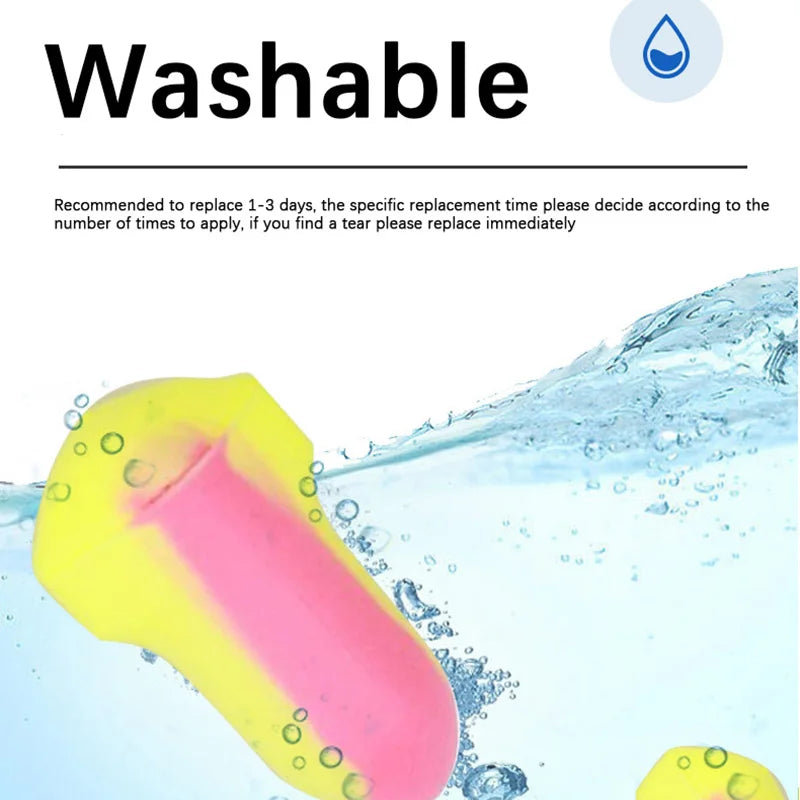 10 pairs】Noise-canceling earplugs Anti-noise Noise insulation Sleeping Students Dormitory Quiet Work Industrial noise reduction