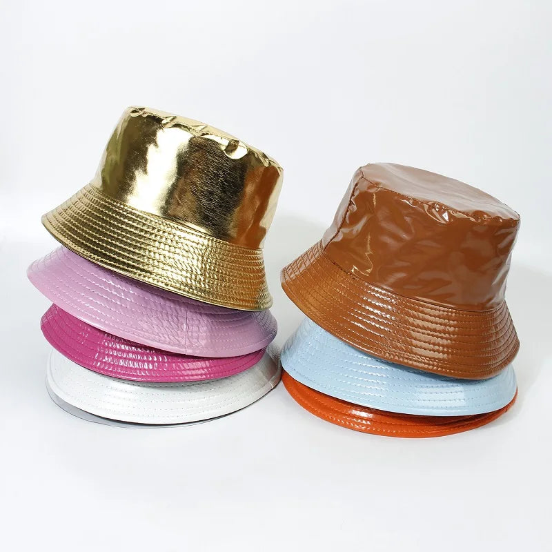 Shiny Bucket Hat