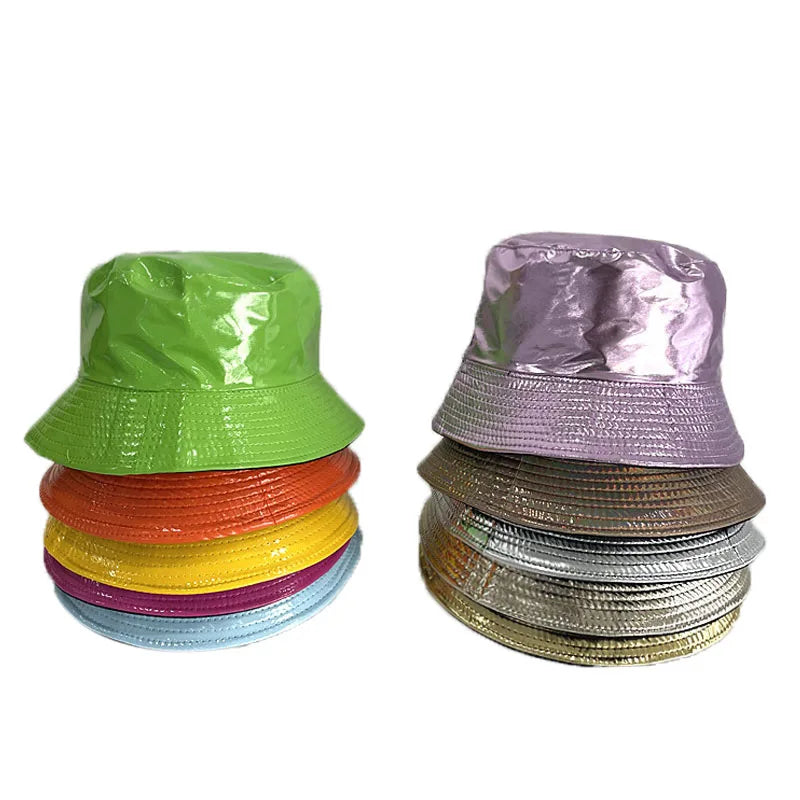 Shiny Bucket Hat