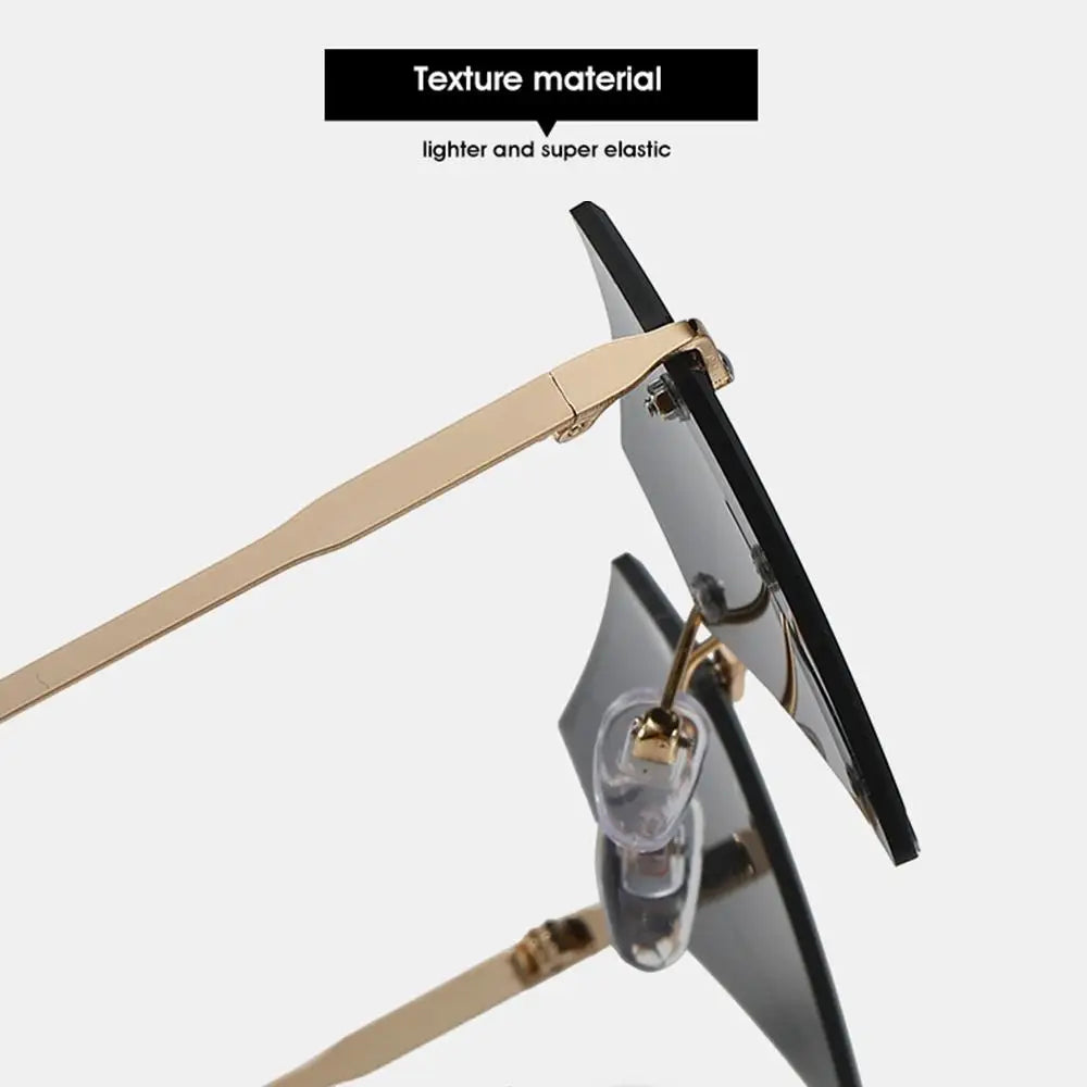 Festival Rave Party Eyeglasses Retro Shades Diamond Shaped