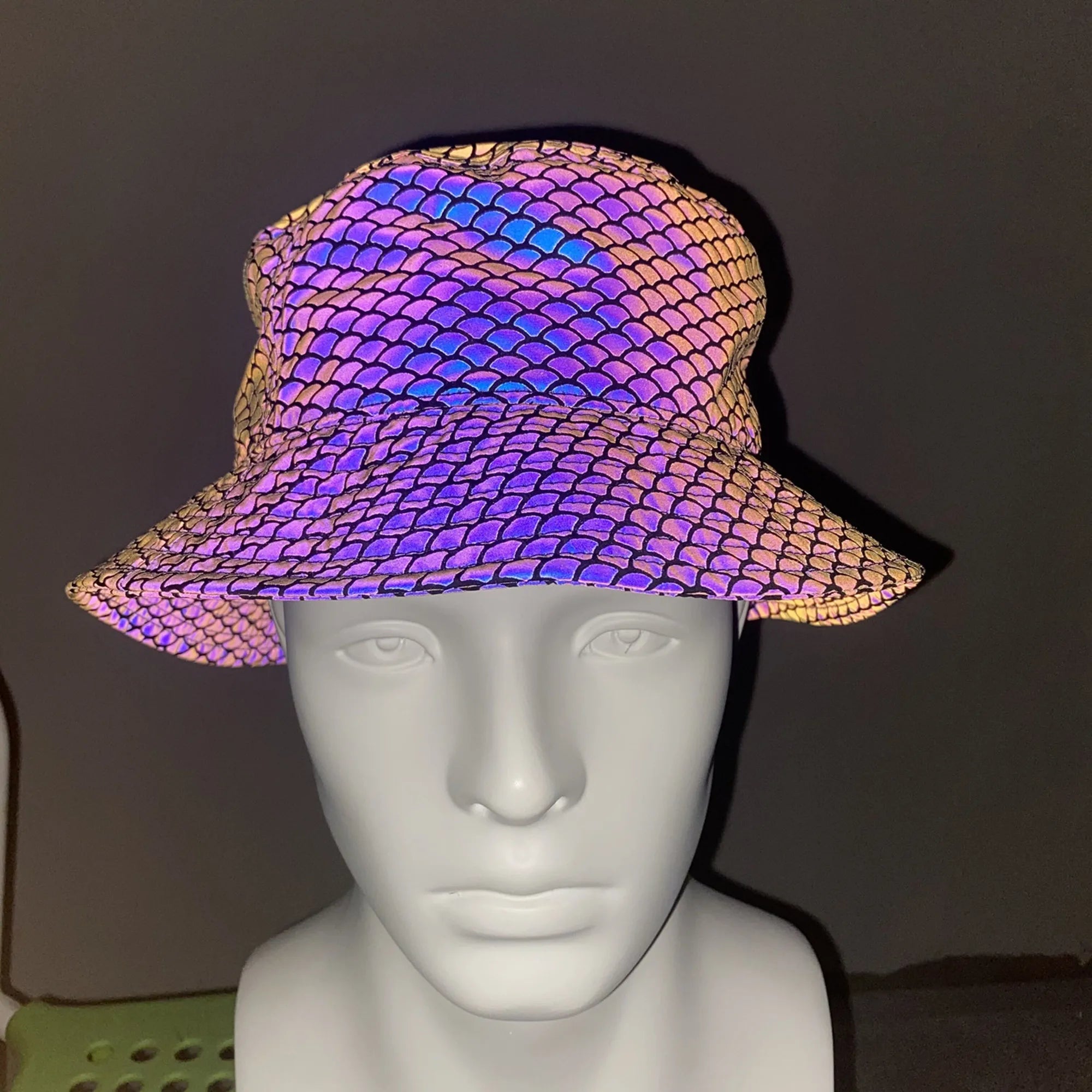 Holographic Reflective Unisex Bucket Hat