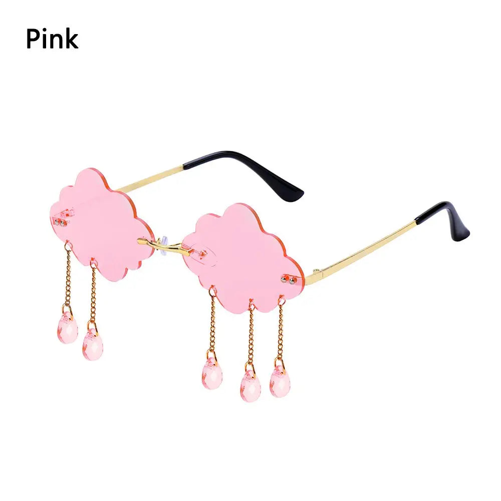 Retro Rimless Sunglasses
