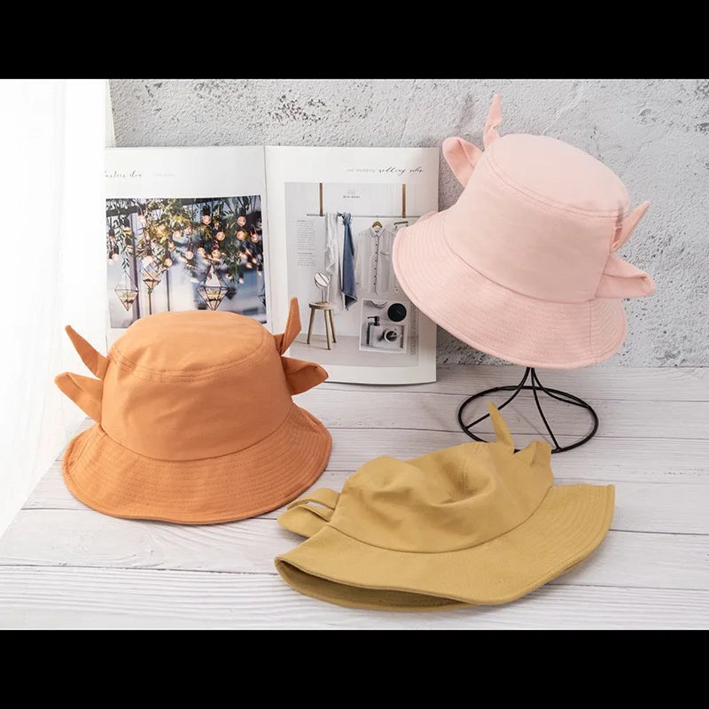 Cow Pattern Bucket hats