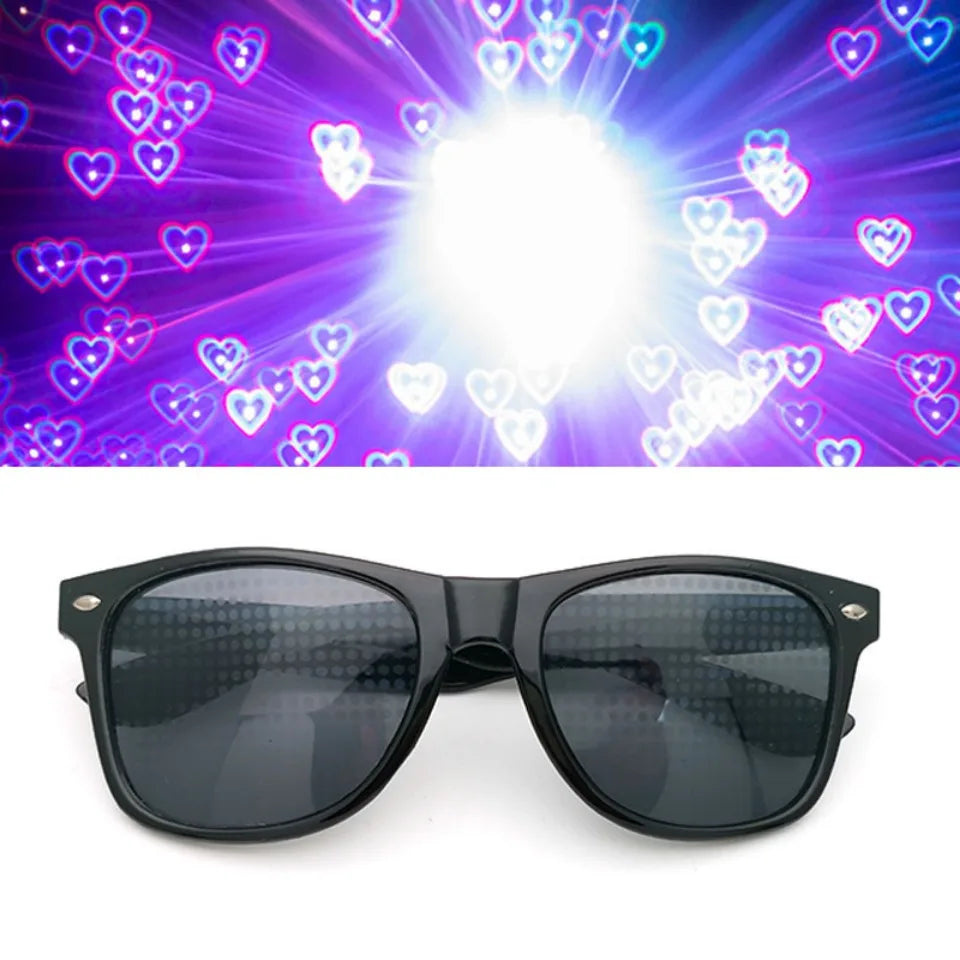 3D Prism Effect Diffraction Glasses