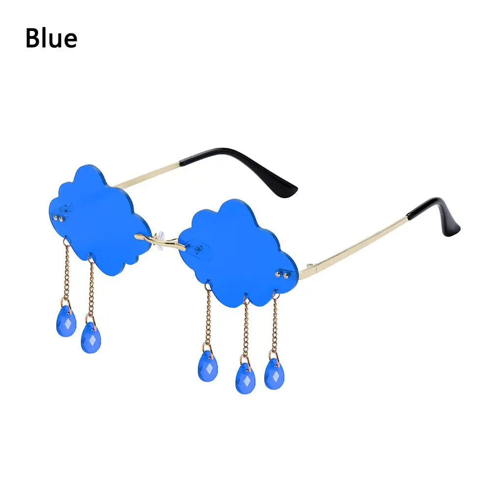 Retro Rimless Sunglasses
