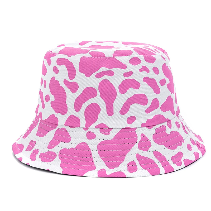 Bucket Hats with fruit and other stuff