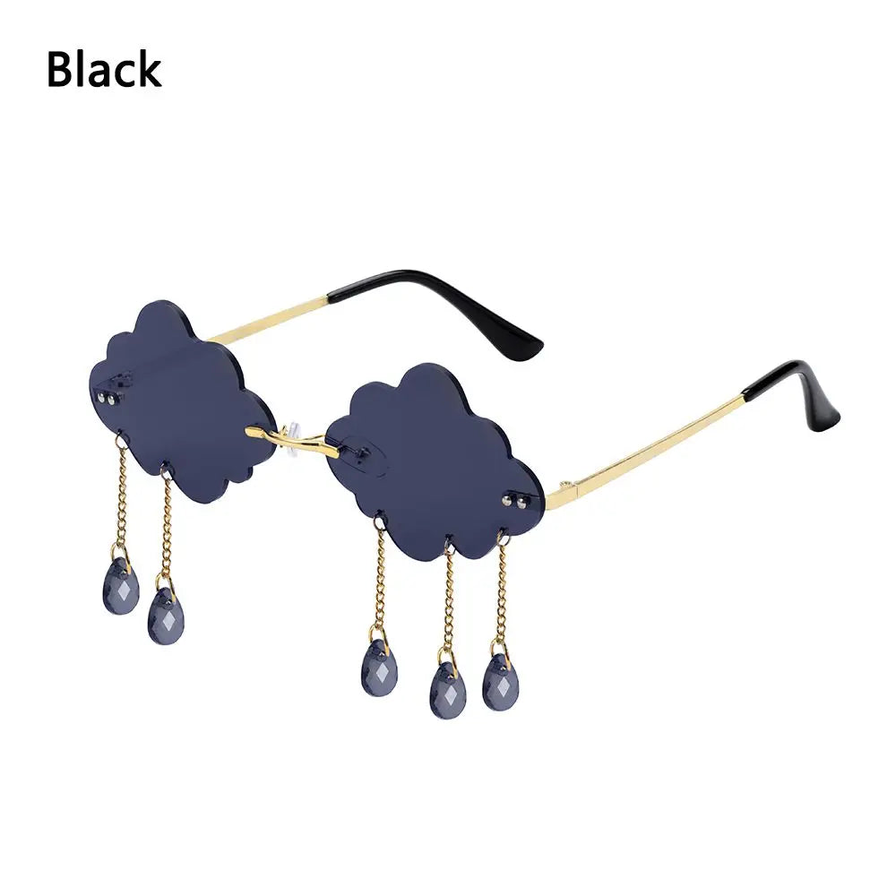Retro Rimless Sunglasses