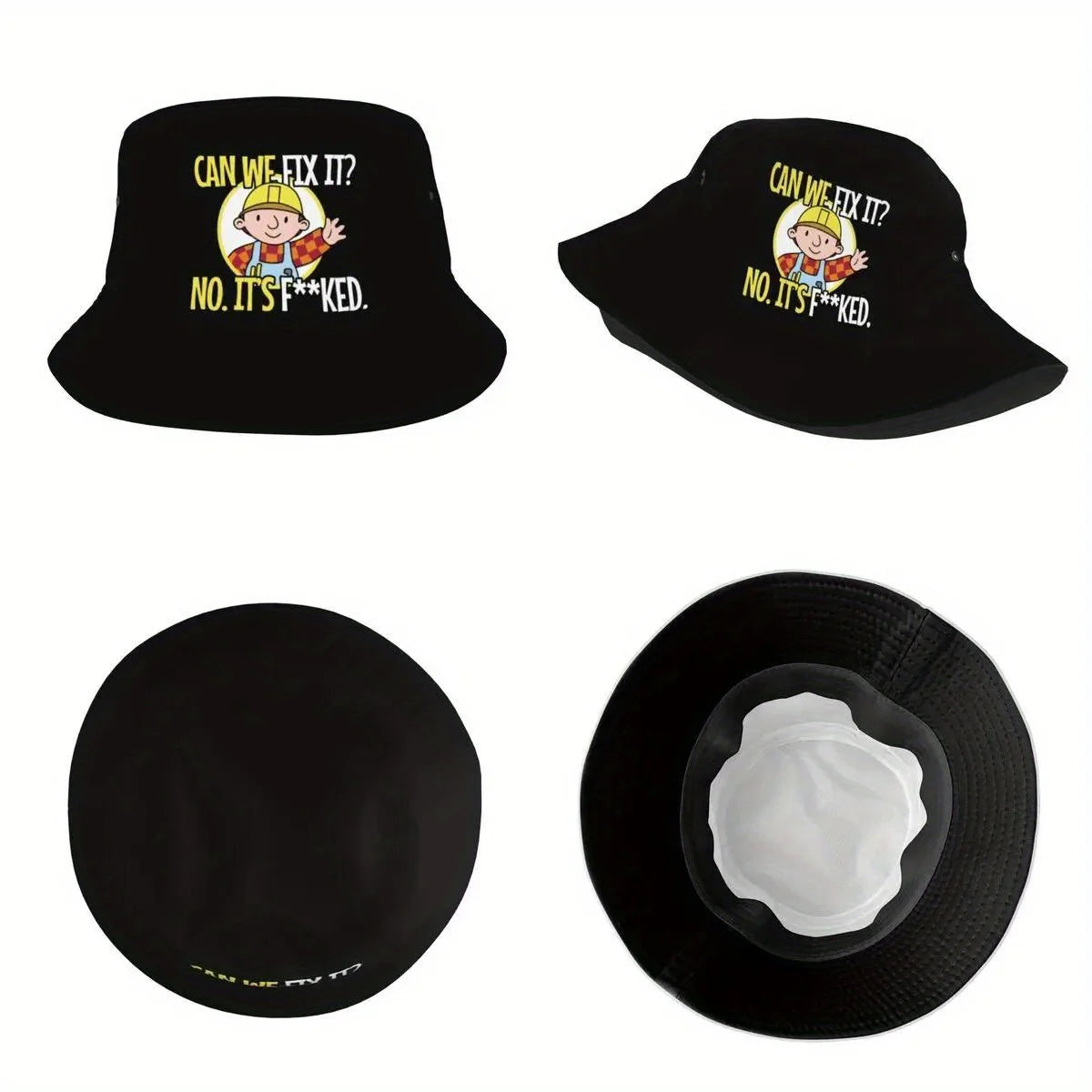 Bob The Builder Can We Fix It Bucket hat