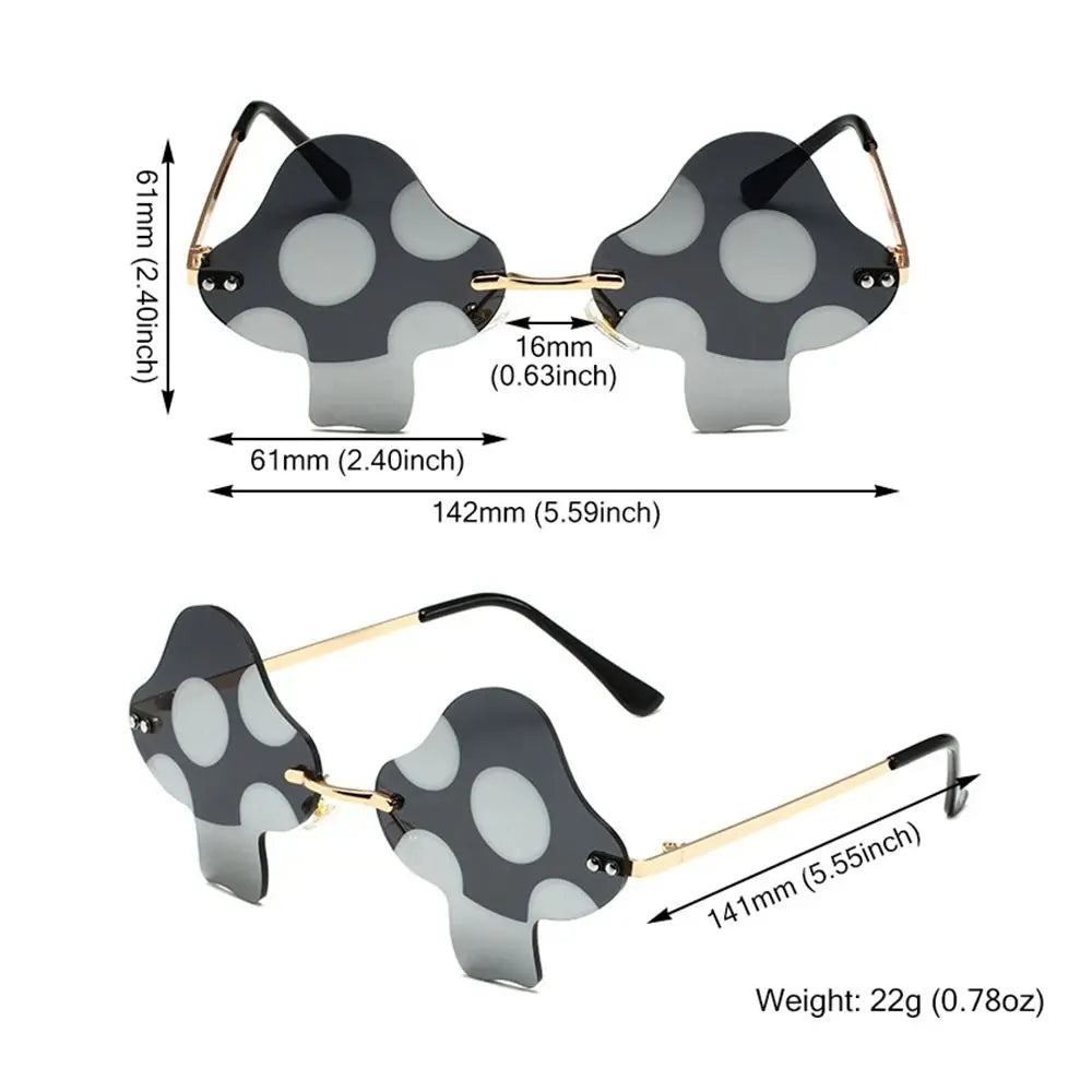 Mushroom Shape sunglasses