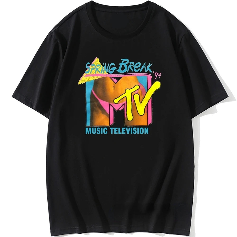 MTV Music Logo Retro T Shirt
