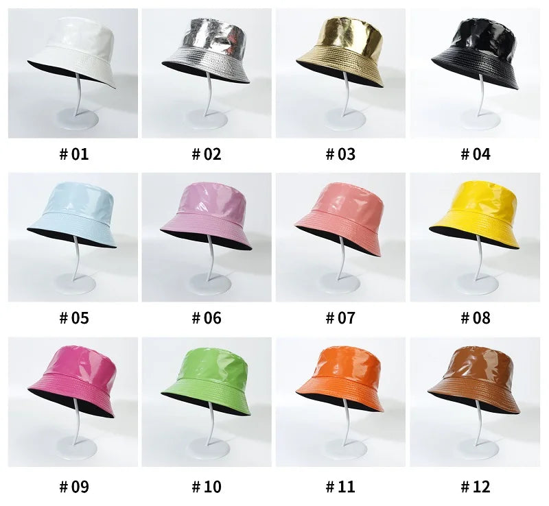 Shiny Bucket Hat