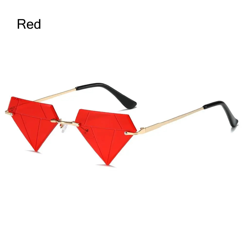 Festival Rave Party Eyeglasses Retro Shades Diamond Shaped