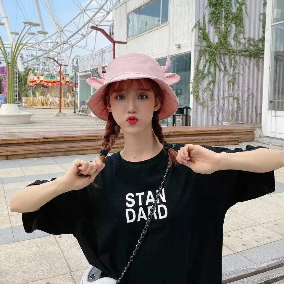 Cow Pattern Bucket hats