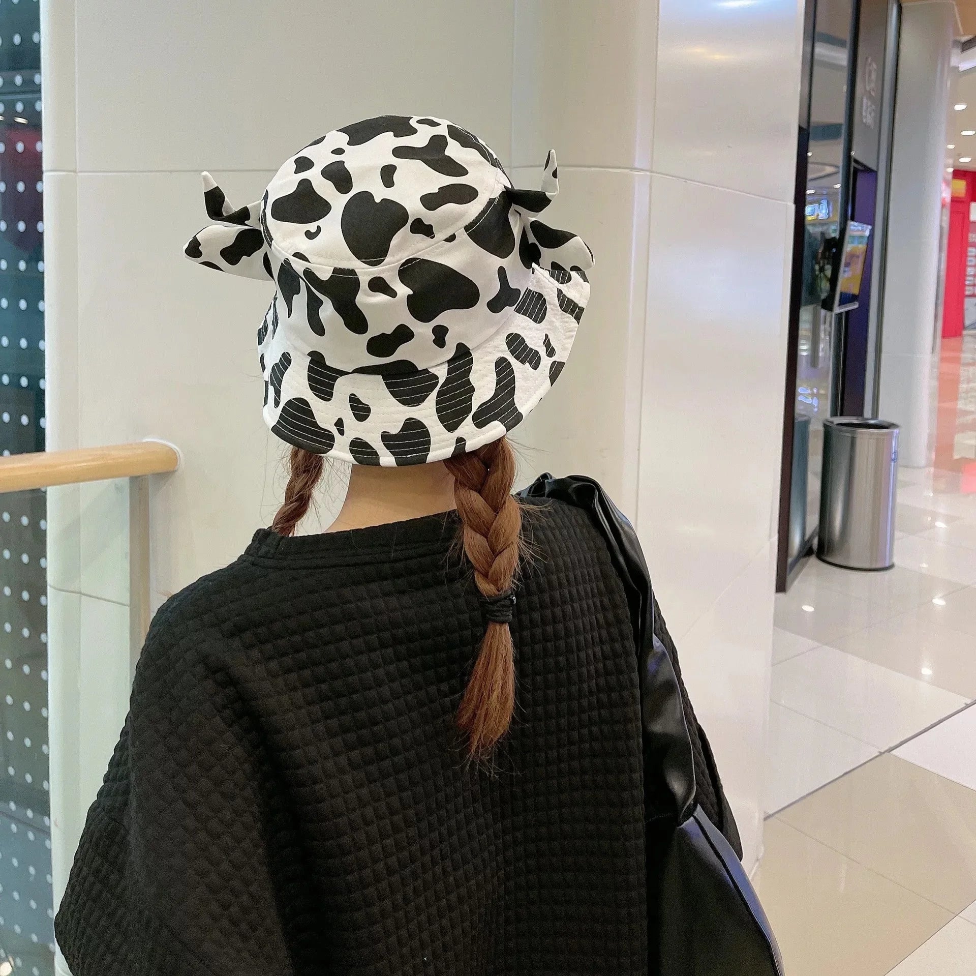 Cow Pattern Bucket hats