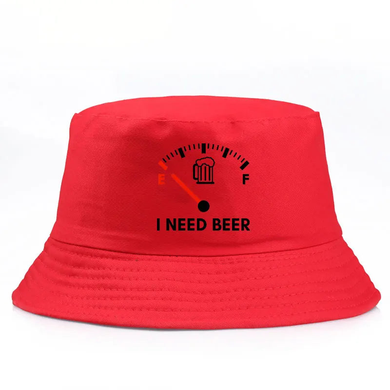 I Need Beer Reversible Bucket Hat
